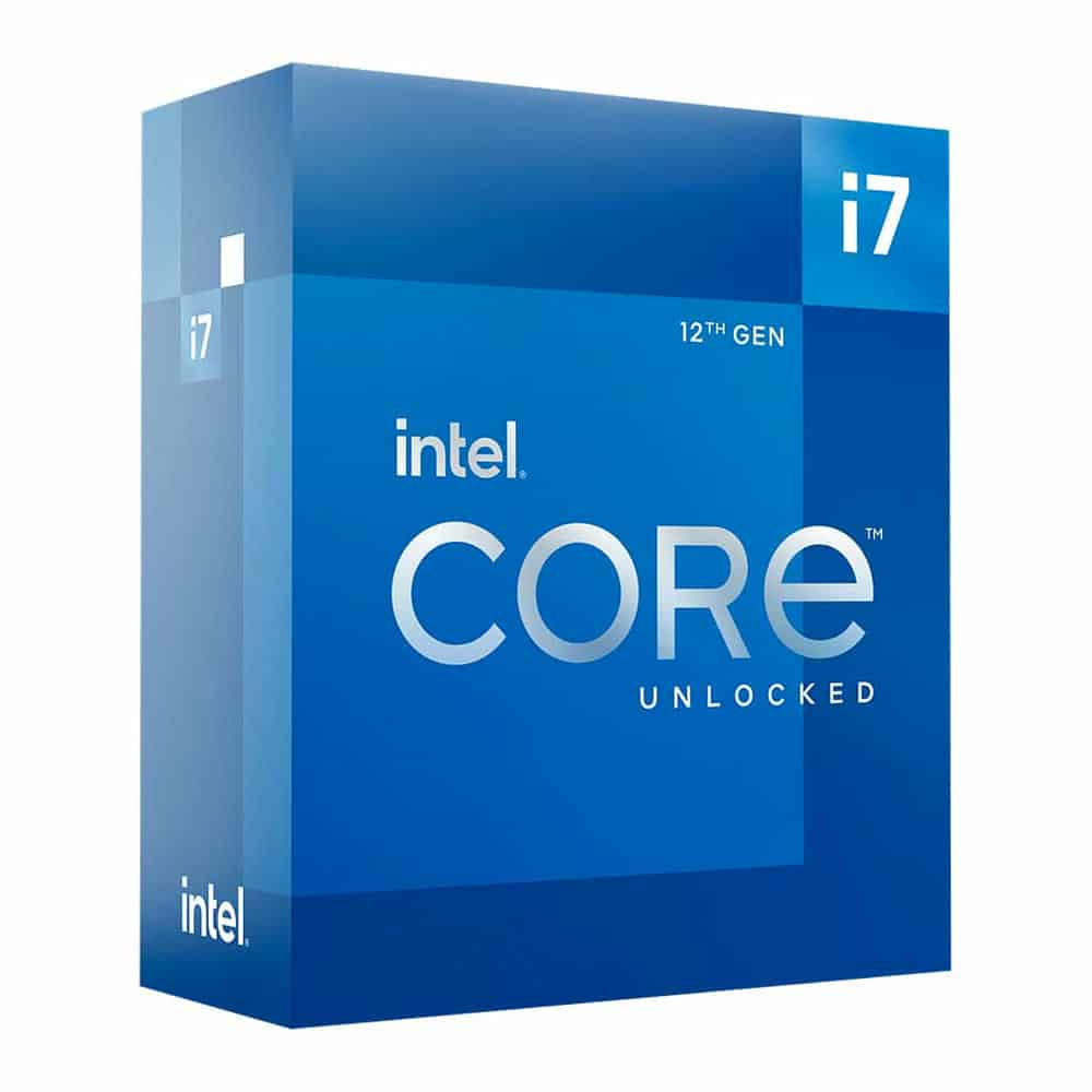 Intel 12 Core i7 12700K Alder Lake Unlocked CPU-Processor